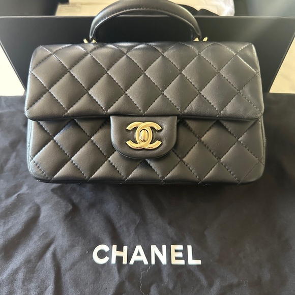CHANEL Handbags - Chanel Top Handle Bag